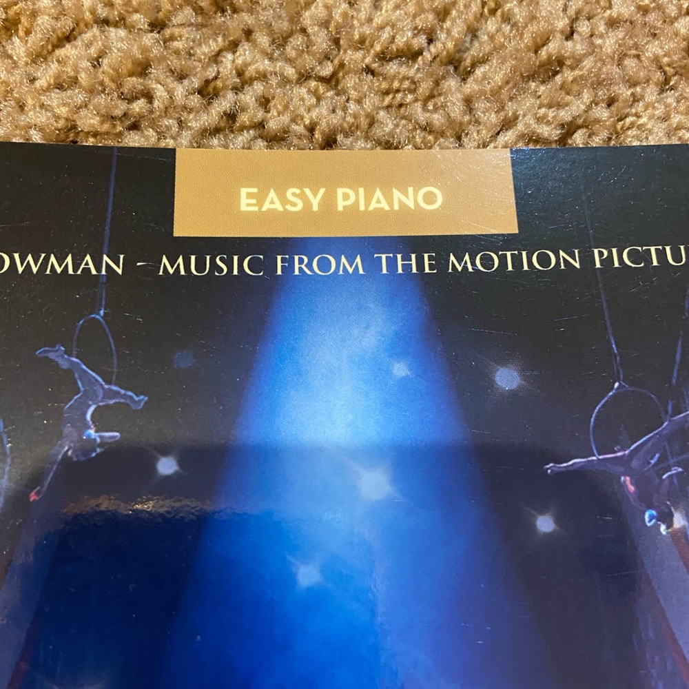 The Greatest Showman, easy piano music